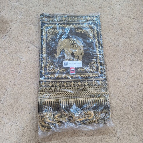 Vtg thai woven elephant - vtg, fabric