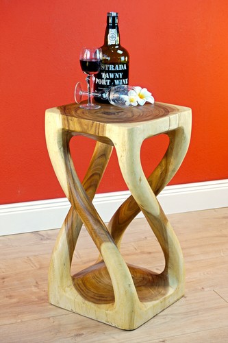 Side table flower - flower, acacia