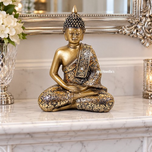 Thai buddha meditating - buddha, antique