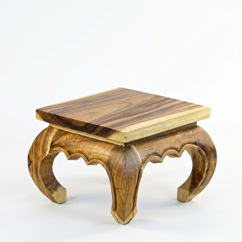 Opium side table flower stool - side,