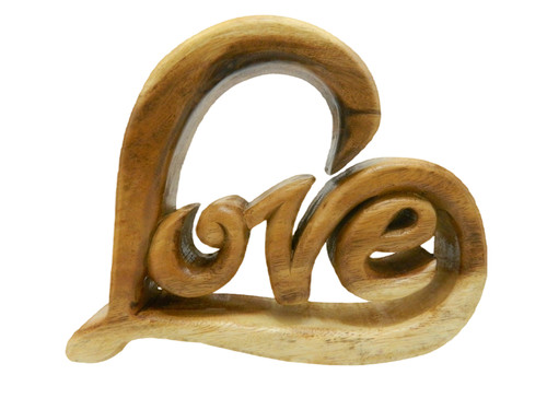 Thai gifts wooden word - wooden,