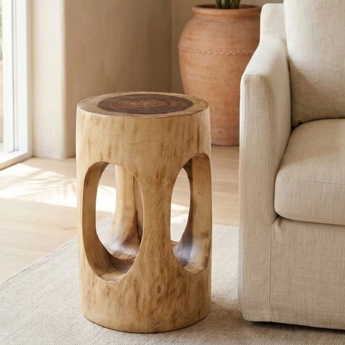 Side table suar solid wood - table,